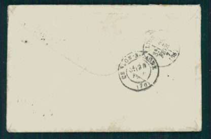 SWITZERLAND, GRATIS-STAMP FROM FRIBOURG TO CHALLON SUR SAÔNE - Image 2