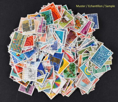 SWITZERLAND, 400 DIFFERENT STAMPS - very nice collection of used stamps!