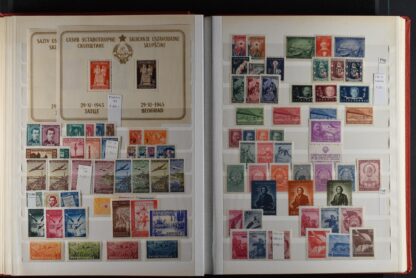 YUGOSLAVIA, FINE COLLECTION 1918-69 UNUSED WITH MANY BETTER IN  STOCK BOOK, MOSTLY NEVER HINGED <i>JUGOSLAWIEN, feine Sammlung 1918–1969 ungebraucht in Steckbuch, mit vielen besseren Ausgaben, meist postfrisch.</i> - Image 13
