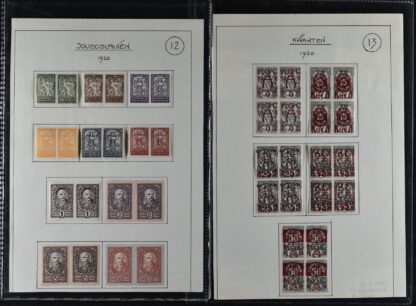 YUGOSLAVIA, FINE COLLECTION 1918-69 UNUSED WITH MANY BETTER IN  STOCK BOOK, MOSTLY NEVER HINGED <i>JUGOSLAWIEN, feine Sammlung 1918–1969 ungebraucht in Steckbuch, mit vielen besseren Ausgaben, meist postfrisch.</i> - Image 2
