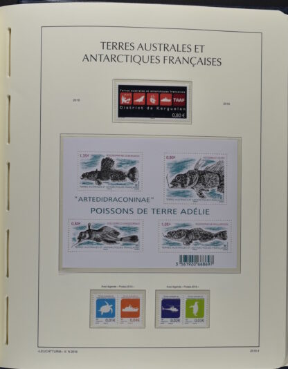 FRENCH SOUTHERN & ANTARCTIC TERRITORIES – Superb collection 2001–23 <i>FRANZÖSISCHE ANTARKTISCHE GEBIETE, WUNDERB, SAMMLUNG 2001-23</i> - Image 53