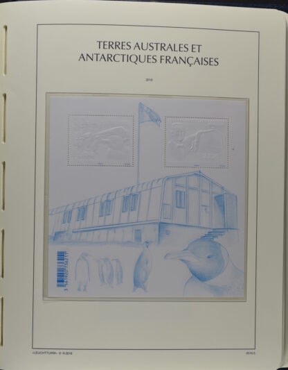 FRENCH SOUTHERN & ANTARCTIC TERRITORIES – Superb collection 2001–23 <i>FRANZÖSISCHE ANTARKTISCHE GEBIETE, WUNDERB, SAMMLUNG 2001-23</i> - Image 52
