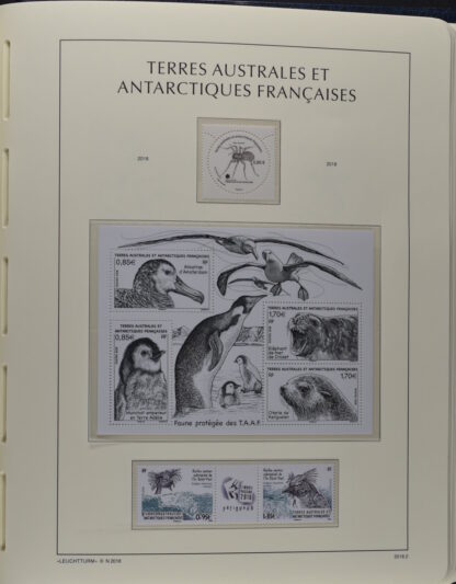 FRENCH SOUTHERN & ANTARCTIC TERRITORIES – Superb collection 2001–23 <i>FRANZÖSISCHE ANTARKTISCHE GEBIETE, WUNDERB, SAMMLUNG 2001-23</i> - Image 43