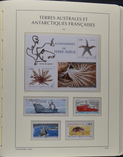 FRENCH SOUTHERN & ANTARCTIC TERRITORIES – Superb collection 2001–23 <i>FRANZÖSISCHE ANTARKTISCHE GEBIETE, WUNDERB, SAMMLUNG 2001-23</i> - Image 42
