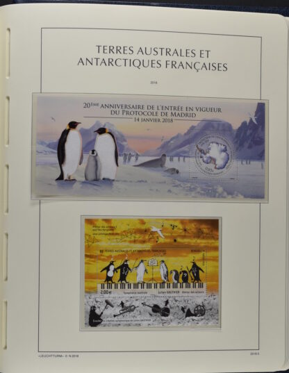 FRENCH SOUTHERN & ANTARCTIC TERRITORIES – Superb collection 2001–23 <i>FRANZÖSISCHE ANTARKTISCHE GEBIETE, WUNDERB, SAMMLUNG 2001-23</i> - Image 40