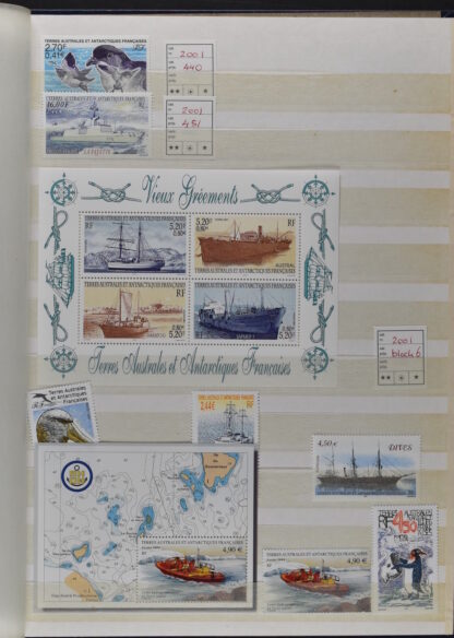 FRENCH SOUTHERN & ANTARCTIC TERRITORIES – Superb collection 2001–23 <i>FRANZÖSISCHE ANTARKTISCHE GEBIETE, WUNDERB, SAMMLUNG 2001-23</i> - Image 7