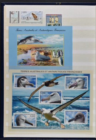 FRENCH SOUTHERN & ANTARCTIC TERRITORIES – Superb collection 2001–23 <i>FRANZÖSISCHE ANTARKTISCHE GEBIETE, WUNDERB, SAMMLUNG 2001-23</i>