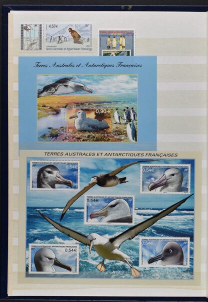 FRENCH SOUTHERN & ANTARCTIC TERRITORIES – Superb collection 2001–23 <i>FRANZÖSISCHE ANTARKTISCHE GEBIETE, WUNDERB, SAMMLUNG 2001-23</i>