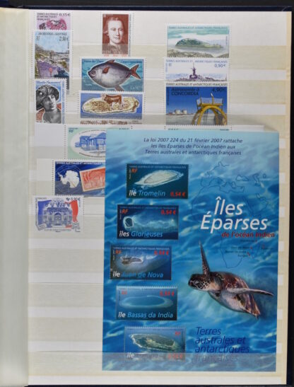 FRENCH SOUTHERN & ANTARCTIC TERRITORIES – Superb collection 2001–23 <i>FRANZÖSISCHE ANTARKTISCHE GEBIETE, WUNDERB, SAMMLUNG 2001-23</i> - Image 6