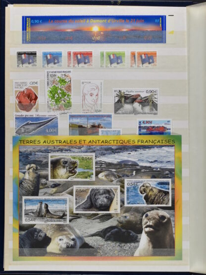 FRENCH SOUTHERN & ANTARCTIC TERRITORIES – Superb collection 2001–23 <i>FRANZÖSISCHE ANTARKTISCHE GEBIETE, WUNDERB, SAMMLUNG 2001-23</i> - Image 5