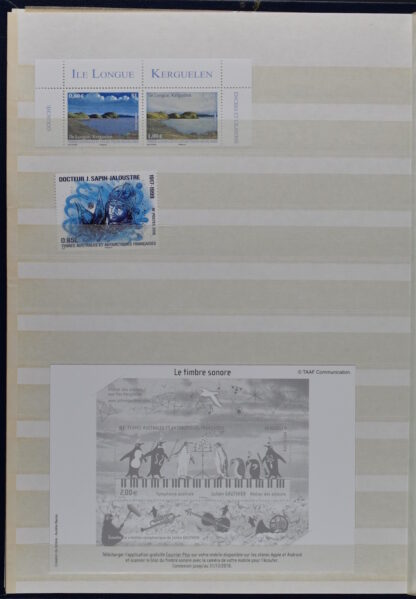 FRENCH SOUTHERN & ANTARCTIC TERRITORIES – Superb collection 2001–23 <i>FRANZÖSISCHE ANTARKTISCHE GEBIETE, WUNDERB, SAMMLUNG 2001-23</i> - Image 2