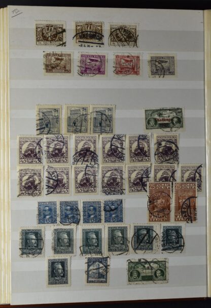 POLAND COLLECTION IN TWO STOCK BOOKS <i>POLEN, SAMMLUNG  IN 2 EINSTECKBÜCHERN, WIE ERHALTEN</i> - Image 15