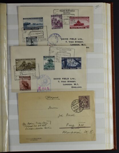 POLAND COLLECTION IN TWO STOCK BOOKS <i>POLEN, SAMMLUNG  IN 2 EINSTECKBÜCHERN, WIE ERHALTEN</i> - Image 14