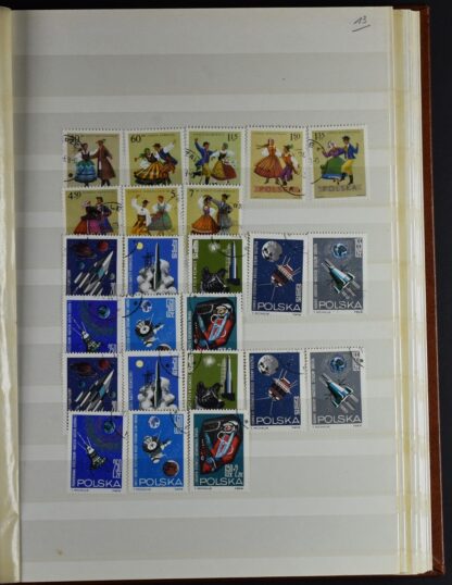 POLAND COLLECTION IN TWO STOCK BOOKS <i>POLEN, SAMMLUNG  IN 2 EINSTECKBÜCHERN, WIE ERHALTEN</i> - Image 12