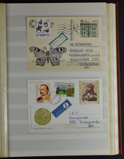 POLAND COLLECTION IN TWO STOCK BOOKS <i>POLEN, SAMMLUNG  IN 2 EINSTECKBÜCHERN, WIE ERHALTEN</i> - Image 11