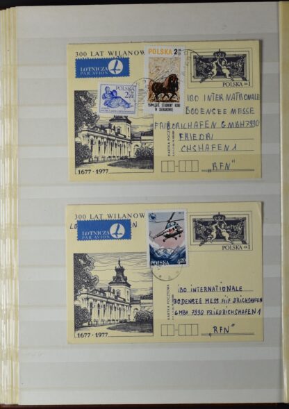 POLAND COLLECTION IN TWO STOCK BOOKS <i>POLEN, SAMMLUNG  IN 2 EINSTECKBÜCHERN, WIE ERHALTEN</i> - Image 10