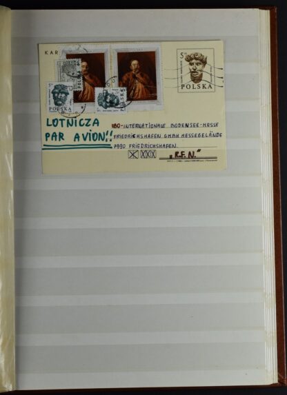 POLAND COLLECTION IN TWO STOCK BOOKS <i>POLEN, SAMMLUNG  IN 2 EINSTECKBÜCHERN, WIE ERHALTEN</i> - Image 7