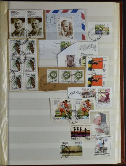 POLAND COLLECTION IN TWO STOCK BOOKS <i>POLEN, SAMMLUNG  IN 2 EINSTECKBÜCHERN, WIE ERHALTEN</i> - Image 6