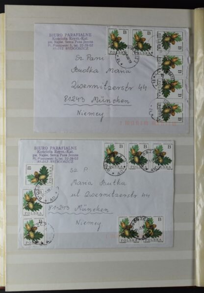 POLAND COLLECTION IN TWO STOCK BOOKS <i>POLEN, SAMMLUNG  IN 2 EINSTECKBÜCHERN, WIE ERHALTEN</i> - Image 3