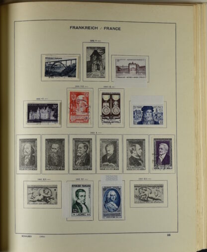 FRANCE, GOOD COLLECTION 1849/1970 INCLUDING EXCELLENT VALUES E.G. SOUVENIR SHEET 1925 NH / <i>Frankreich gute alte Sammlung 1849/70 mit besseren Werten wie Parisblock 1925 postfrisch</i> - Image 55