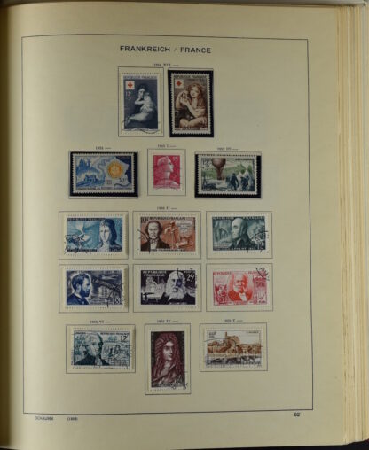 FRANCE, GOOD COLLECTION 1849/1970 INCLUDING EXCELLENT VALUES E.G. SOUVENIR SHEET 1925 NH / <i>Frankreich gute alte Sammlung 1849/70 mit besseren Werten wie Parisblock 1925 postfrisch</i> - Image 61