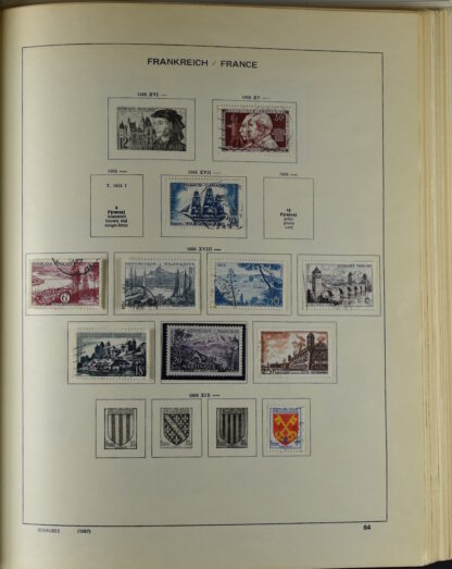 FRANCE, GOOD COLLECTION 1849/1970 INCLUDING EXCELLENT VALUES E.G. SOUVENIR SHEET 1925 NH / <i>Frankreich gute alte Sammlung 1849/70 mit besseren Werten wie Parisblock 1925 postfrisch</i> - Image 63