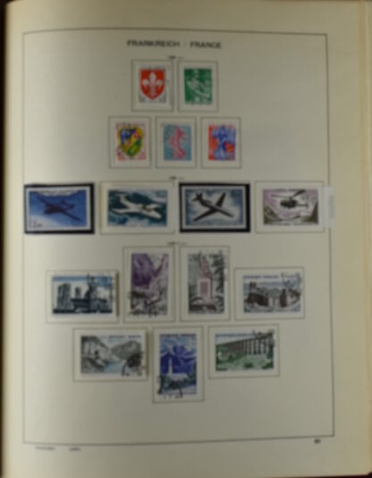 FRANCE, GOOD COLLECTION 1849/1970 INCLUDING EXCELLENT VALUES E.G. SOUVENIR SHEET 1925 NH / <i>Frankreich gute alte Sammlung 1849/70 mit besseren Werten wie Parisblock 1925 postfrisch</i> - Image 77