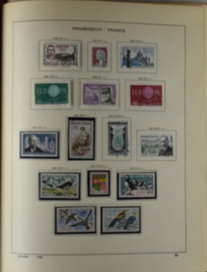 FRANCE, GOOD COLLECTION 1849/1970 INCLUDING EXCELLENT VALUES E.G. SOUVENIR SHEET 1925 NH / <i>Frankreich gute alte Sammlung 1849/70 mit besseren Werten wie Parisblock 1925 postfrisch</i> - Image 80