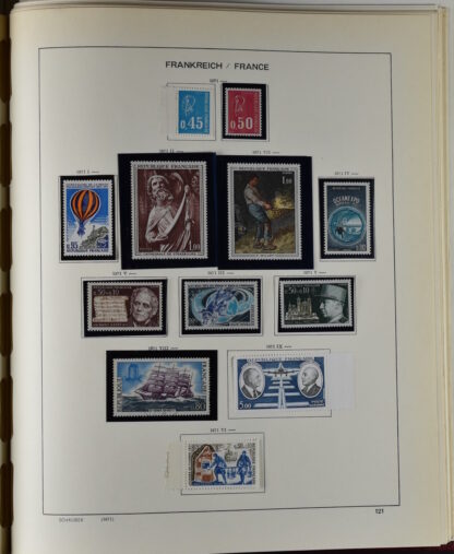 FRANCE, GOOD COLLECTION 1849/1970 INCLUDING EXCELLENT VALUES E.G. SOUVENIR SHEET 1925 NH / <i>Frankreich gute alte Sammlung 1849/70 mit besseren Werten wie Parisblock 1925 postfrisch</i> - Image 118