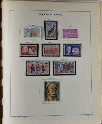 FRANCE, GOOD COLLECTION 1849/1970 INCLUDING EXCELLENT VALUES E.G. SOUVENIR SHEET 1925 NH / <i>Frankreich gute alte Sammlung 1849/70 mit besseren Werten wie Parisblock 1925 postfrisch</i> - Image 119