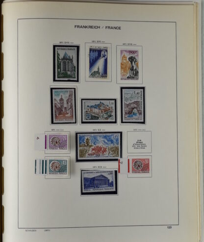 FRANCE, GOOD COLLECTION 1849/1970 INCLUDING EXCELLENT VALUES E.G. SOUVENIR SHEET 1925 NH / <i>Frankreich gute alte Sammlung 1849/70 mit besseren Werten wie Parisblock 1925 postfrisch</i> - Image 120