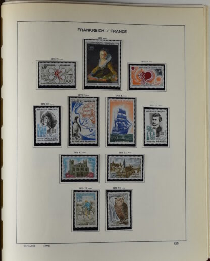 FRANCE, GOOD COLLECTION 1849/1970 INCLUDING EXCELLENT VALUES E.G. SOUVENIR SHEET 1925 NH / <i>Frankreich gute alte Sammlung 1849/70 mit besseren Werten wie Parisblock 1925 postfrisch</i> - Image 122
