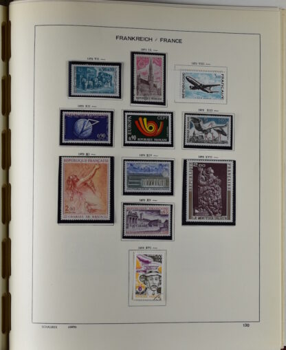 FRANCE, GOOD COLLECTION 1849/1970 INCLUDING EXCELLENT VALUES E.G. SOUVENIR SHEET 1925 NH / <i>Frankreich gute alte Sammlung 1849/70 mit besseren Werten wie Parisblock 1925 postfrisch</i> - Image 127