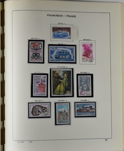 FRANCE, GOOD COLLECTION 1849/1970 INCLUDING EXCELLENT VALUES E.G. SOUVENIR SHEET 1925 NH / <i>Frankreich gute alte Sammlung 1849/70 mit besseren Werten wie Parisblock 1925 postfrisch</i> - Image 128