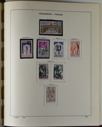 FRANCE, GOOD COLLECTION 1849/1970 INCLUDING EXCELLENT VALUES E.G. SOUVENIR SHEET 1925 NH / <i>Frankreich gute alte Sammlung 1849/70 mit besseren Werten wie Parisblock 1925 postfrisch</i> - Image 130