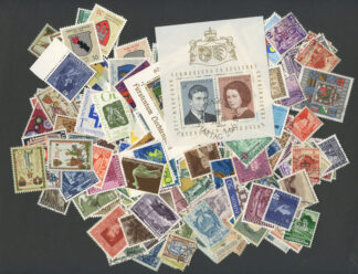 LIECHTENSTEIN, 200 DIFFERENT STAMPS COLLECTION! <i>LIECHTENSTEIN, SAMMLUNG MIT 200 VERSCHIEDENEN MARKEN!</i>