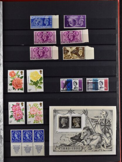 STOCKBOOK, MOSTLY GREAT BRITAIN + CHANNEL ISLANDS  AS RECEIVED/<I>Einsteckbuch, Überwiegend Grossbritannien + Kanalinseln, wie erhalten - Image 4