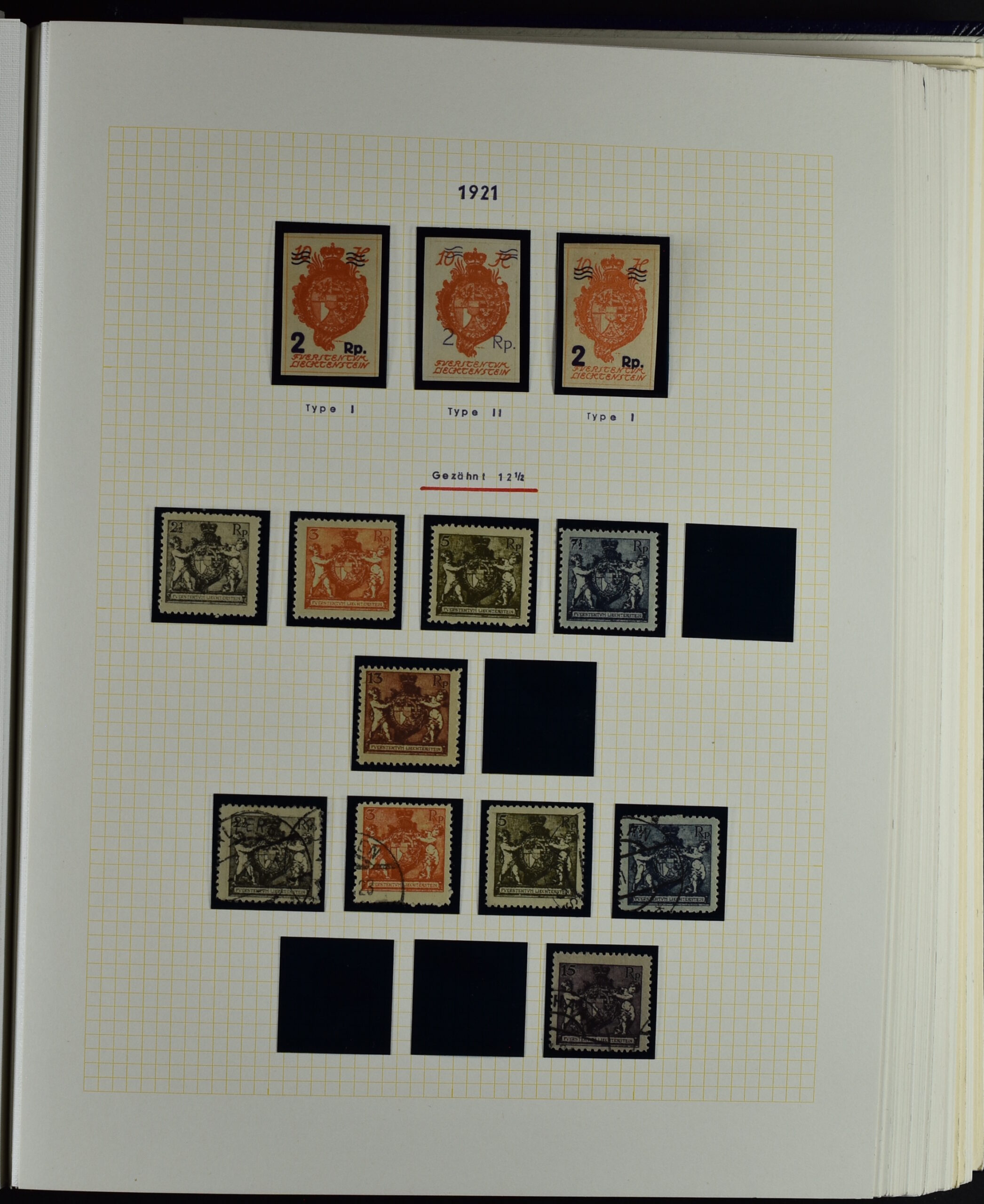 LIECHTENSTEIN EXTENSIV COLLECTION UNUSED AND USED IN TWO VOLUMES <i>Liechtenstein – umfangreiche Sammlung, ungebraucht und gebraucht, in zwei Bänden</i> - Image 10