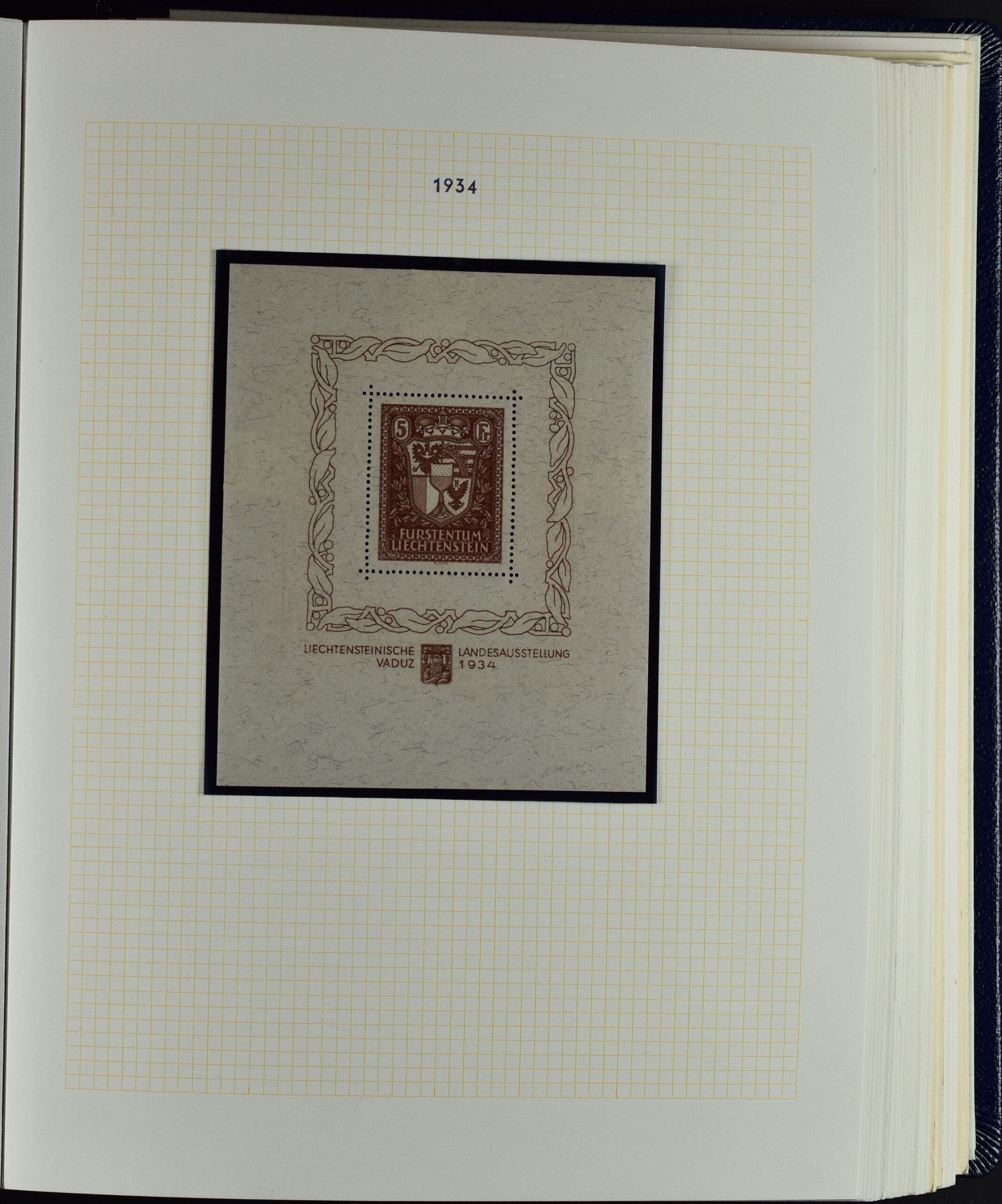 LIECHTENSTEIN EXTENSIV COLLECTION UNUSED AND USED IN TWO VOLUMES <i>Liechtenstein – umfangreiche Sammlung, ungebraucht und gebraucht, in zwei Bänden</i>