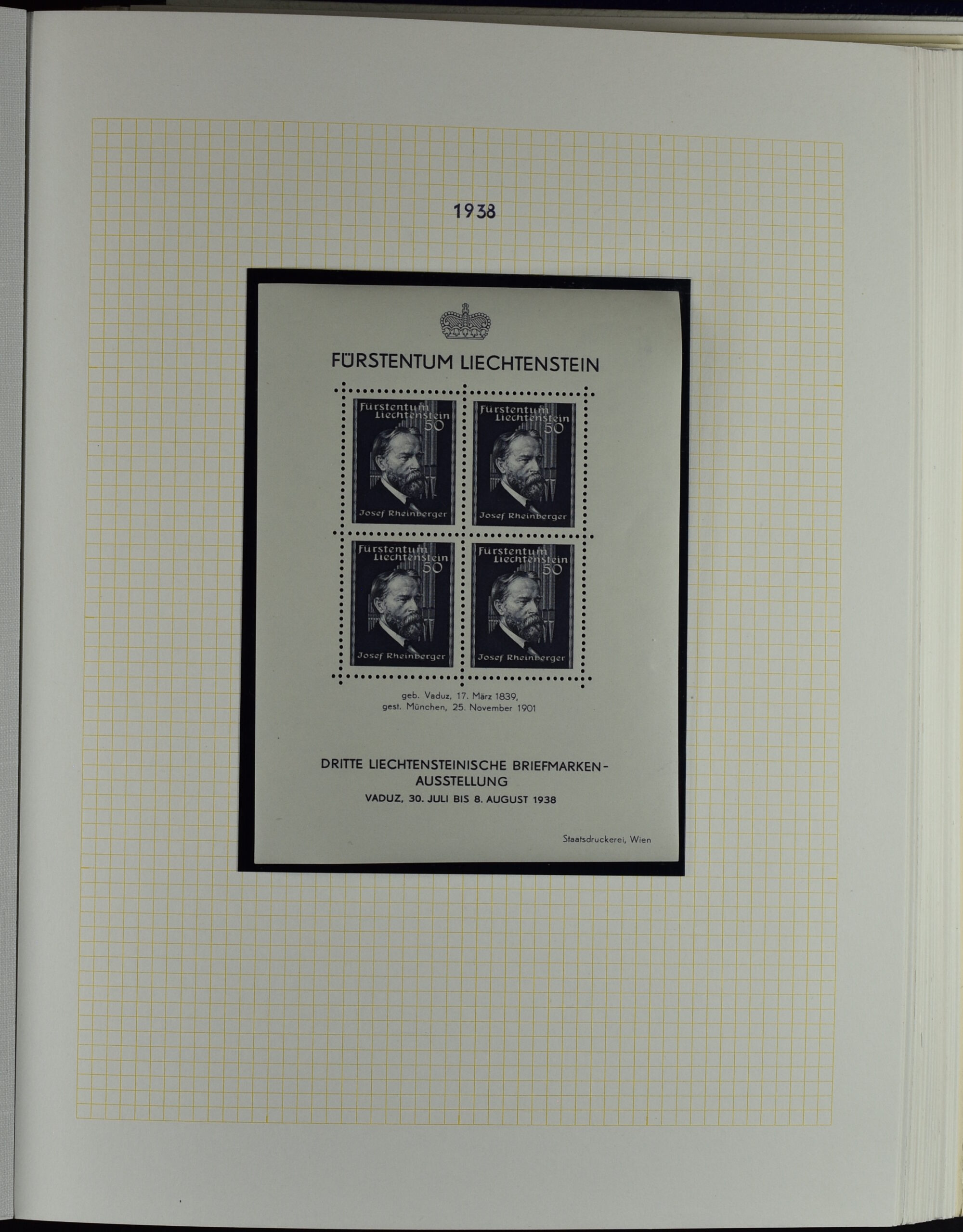 LIECHTENSTEIN EXTENSIV COLLECTION UNUSED AND USED IN TWO VOLUMES <i>Liechtenstein – umfangreiche Sammlung, ungebraucht und gebraucht, in zwei Bänden</i> - Image 32