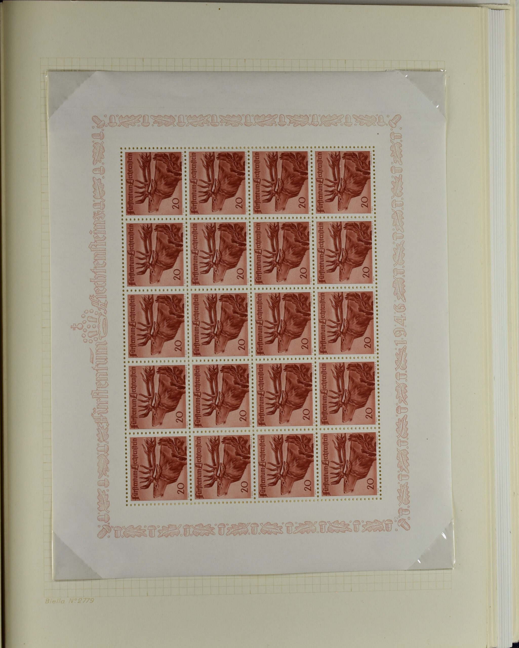 LIECHTENSTEIN EXTENSIV COLLECTION UNUSED AND USED IN TWO VOLUMES <i>Liechtenstein – umfangreiche Sammlung, ungebraucht und gebraucht, in zwei Bänden</i> - Image 53