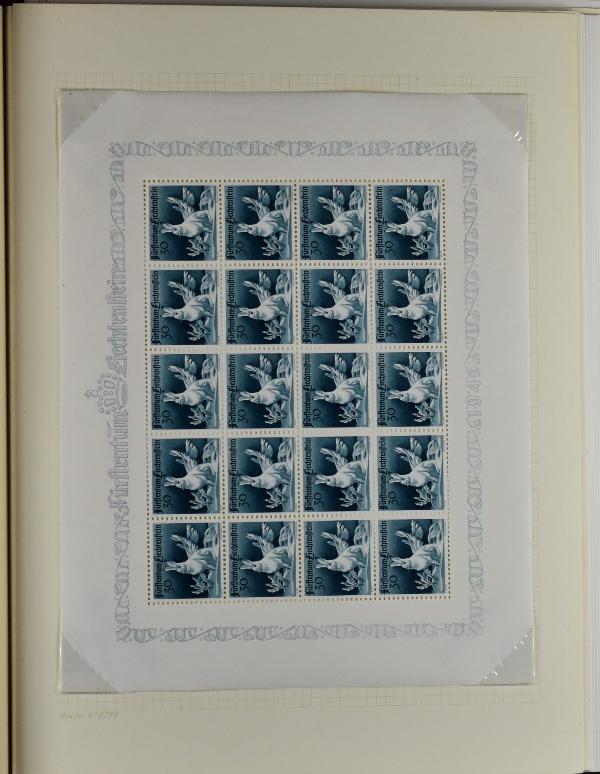 LIECHTENSTEIN EXTENSIV COLLECTION UNUSED AND USED IN TWO VOLUMES <i>Liechtenstein – umfangreiche Sammlung, ungebraucht und gebraucht, in zwei Bänden</i> - Image 54