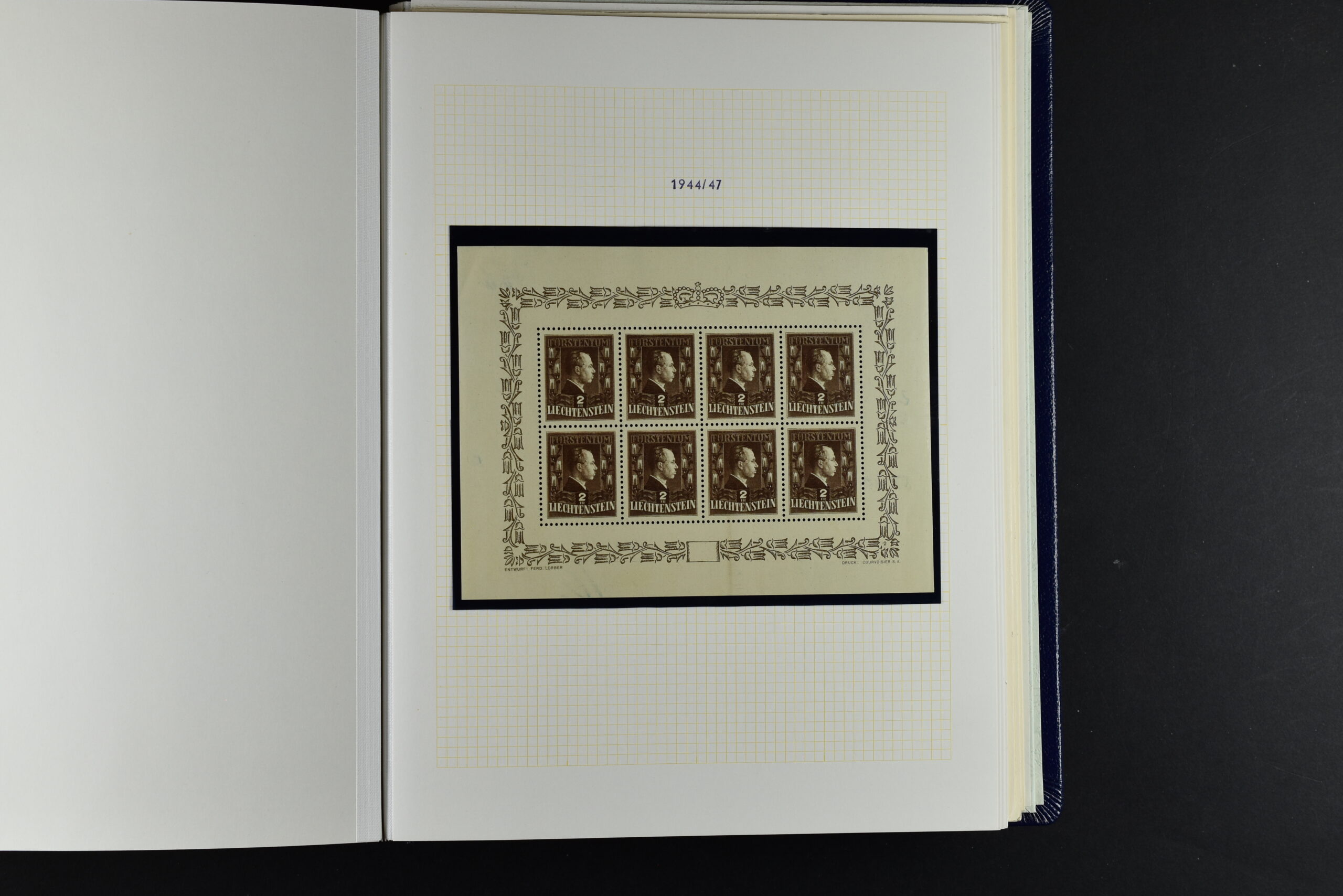 LIECHTENSTEIN EXTENSIV COLLECTION UNUSED AND USED IN TWO VOLUMES <i>Liechtenstein – umfangreiche Sammlung, ungebraucht und gebraucht, in zwei Bänden</i> - Image 60