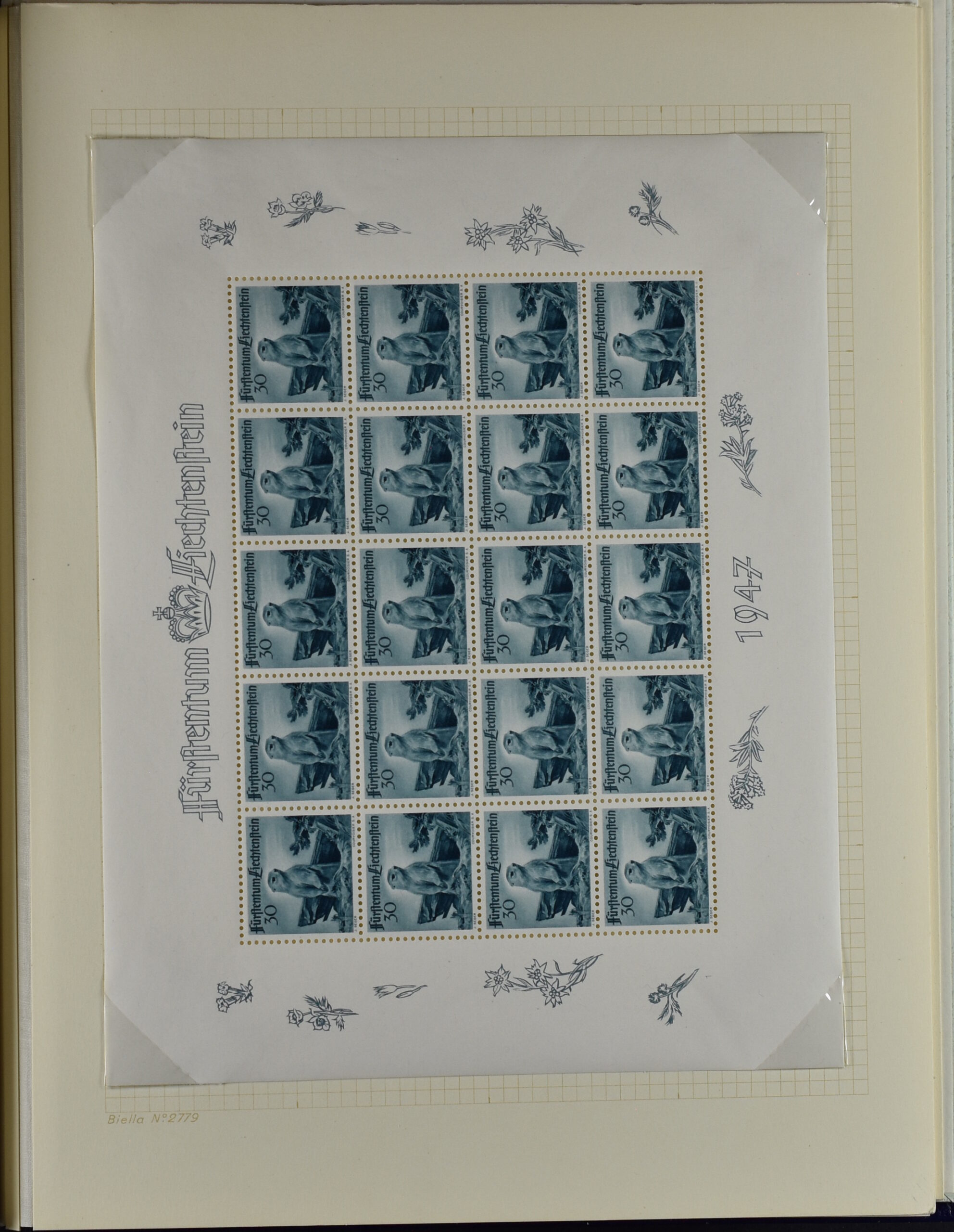 LIECHTENSTEIN EXTENSIV COLLECTION UNUSED AND USED IN TWO VOLUMES <i>Liechtenstein – umfangreiche Sammlung, ungebraucht und gebraucht, in zwei Bänden</i> - Image 65