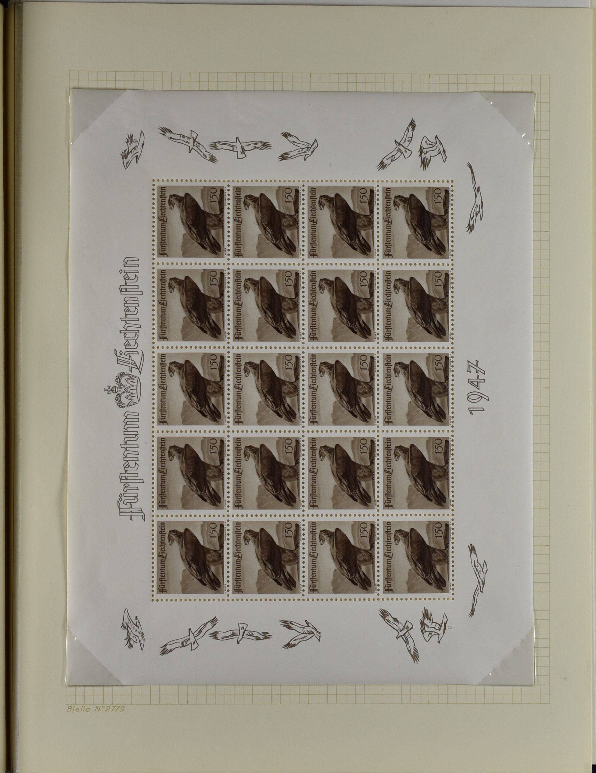 LIECHTENSTEIN EXTENSIV COLLECTION UNUSED AND USED IN TWO VOLUMES <i>Liechtenstein – umfangreiche Sammlung, ungebraucht und gebraucht, in zwei Bänden</i> - Image 66