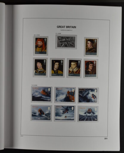 GREAT BRITAIN, PART COLLECTIONS DAVO PRINTED ALBUM 1840–2013 ×2, as new! / <i>GROSSBRITANNIEN, ZWEI TEILSAMLUNGEN DAVO-VORDRUCKALBUM 1840-2013, sozusagen neuwertig!</i> - Image 79