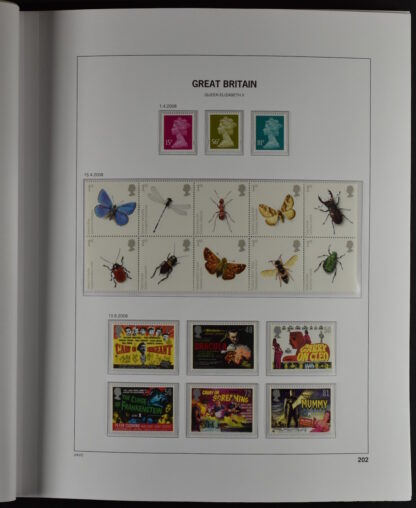 GREAT BRITAIN, PART COLLECTIONS DAVO PRINTED ALBUM 1840–2013 ×2, as new! / <i>GROSSBRITANNIEN, ZWEI TEILSAMLUNGEN DAVO-VORDRUCKALBUM 1840-2013, sozusagen neuwertig!</i> - Image 78