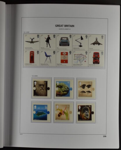 GREAT BRITAIN, PART COLLECTIONS DAVO PRINTED ALBUM 1840–2013 ×2, as new! / <i>GROSSBRITANNIEN, ZWEI TEILSAMLUNGEN DAVO-VORDRUCKALBUM 1840-2013, sozusagen neuwertig!</i> - Image 74