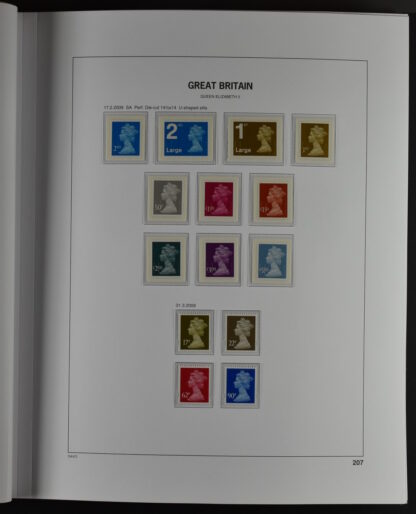 GREAT BRITAIN, PART COLLECTIONS DAVO PRINTED ALBUM 1840–2013 ×2, as new! / <i>GROSSBRITANNIEN, ZWEI TEILSAMLUNGEN DAVO-VORDRUCKALBUM 1840-2013, sozusagen neuwertig!</i> - Image 73
