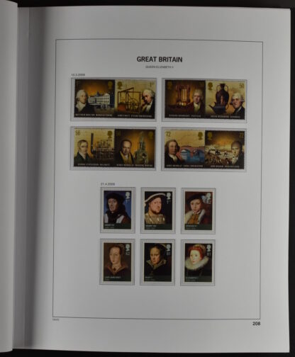 GREAT BRITAIN, PART COLLECTIONS DAVO PRINTED ALBUM 1840–2013 ×2, as new! / <i>GROSSBRITANNIEN, ZWEI TEILSAMLUNGEN DAVO-VORDRUCKALBUM 1840-2013, sozusagen neuwertig!</i> - Image 72